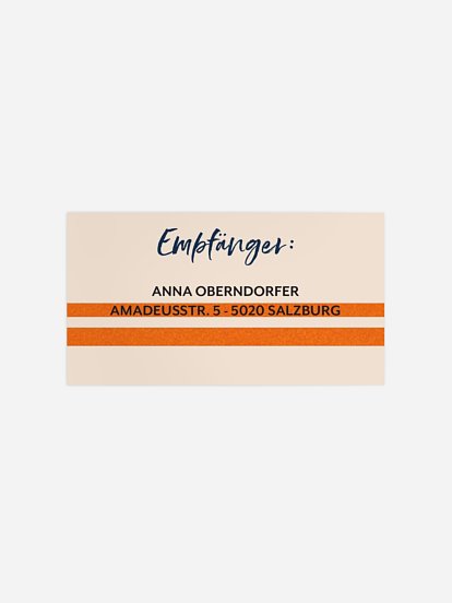 Empfängeraufkleber Geburtstag Party Mix