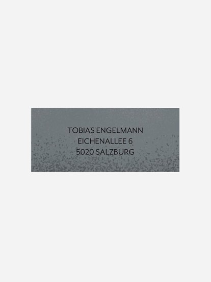 Absenderaufkleber Geburtstag Tapedeck