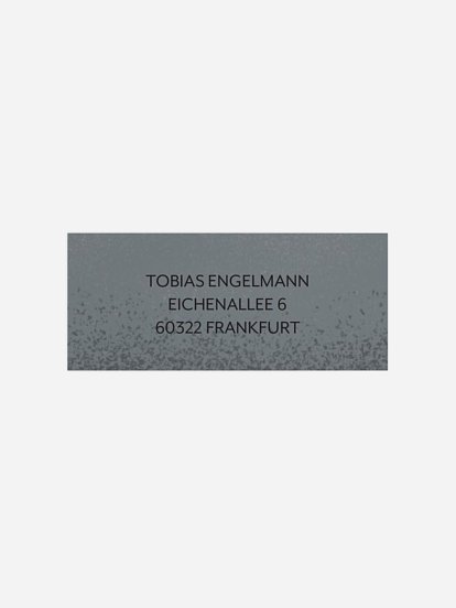 Absenderaufkleber Geburtstag Tapedeck