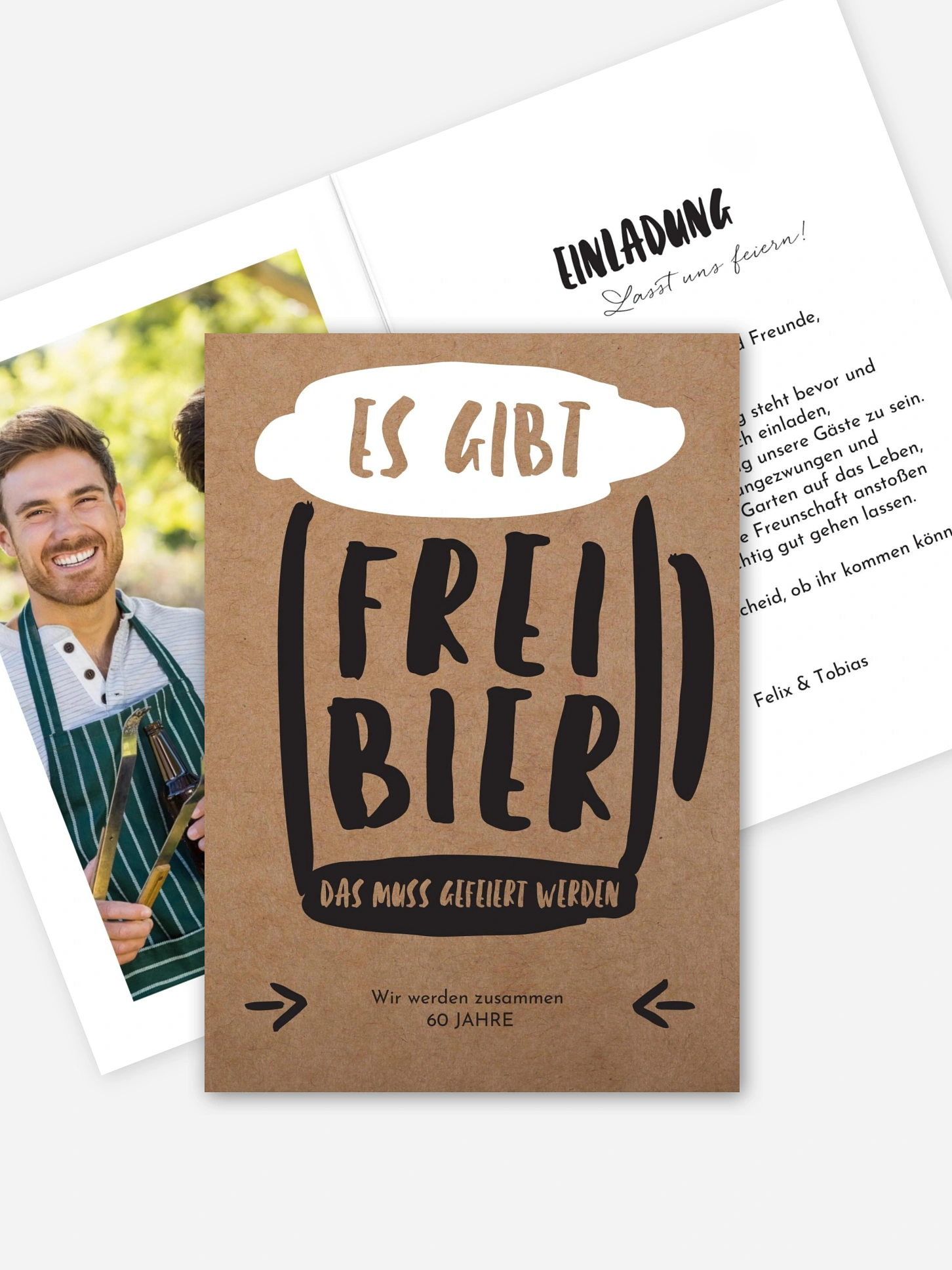 Geburtstagseinladung Freibier