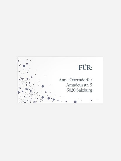 Empfängeraufkleber Geburtstag Amazing