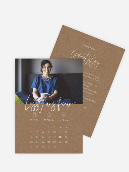 Einladung 50. Geburtstag Feierlaune