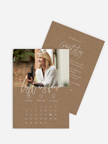 Geburtstagseinladung Feierlaune