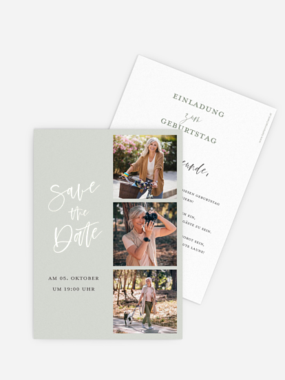 Geburtstagseinladung Korkenknallen