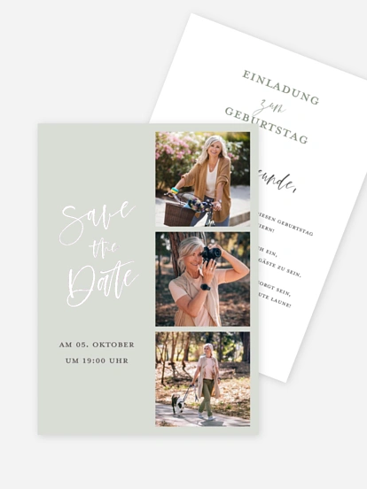 Geburtstagseinladung Korkenknallen