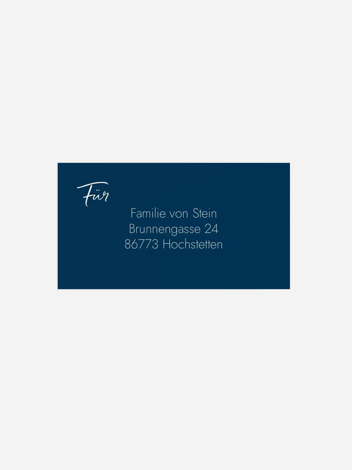 Empfängeraufkleber Geburtstag Photo Strip