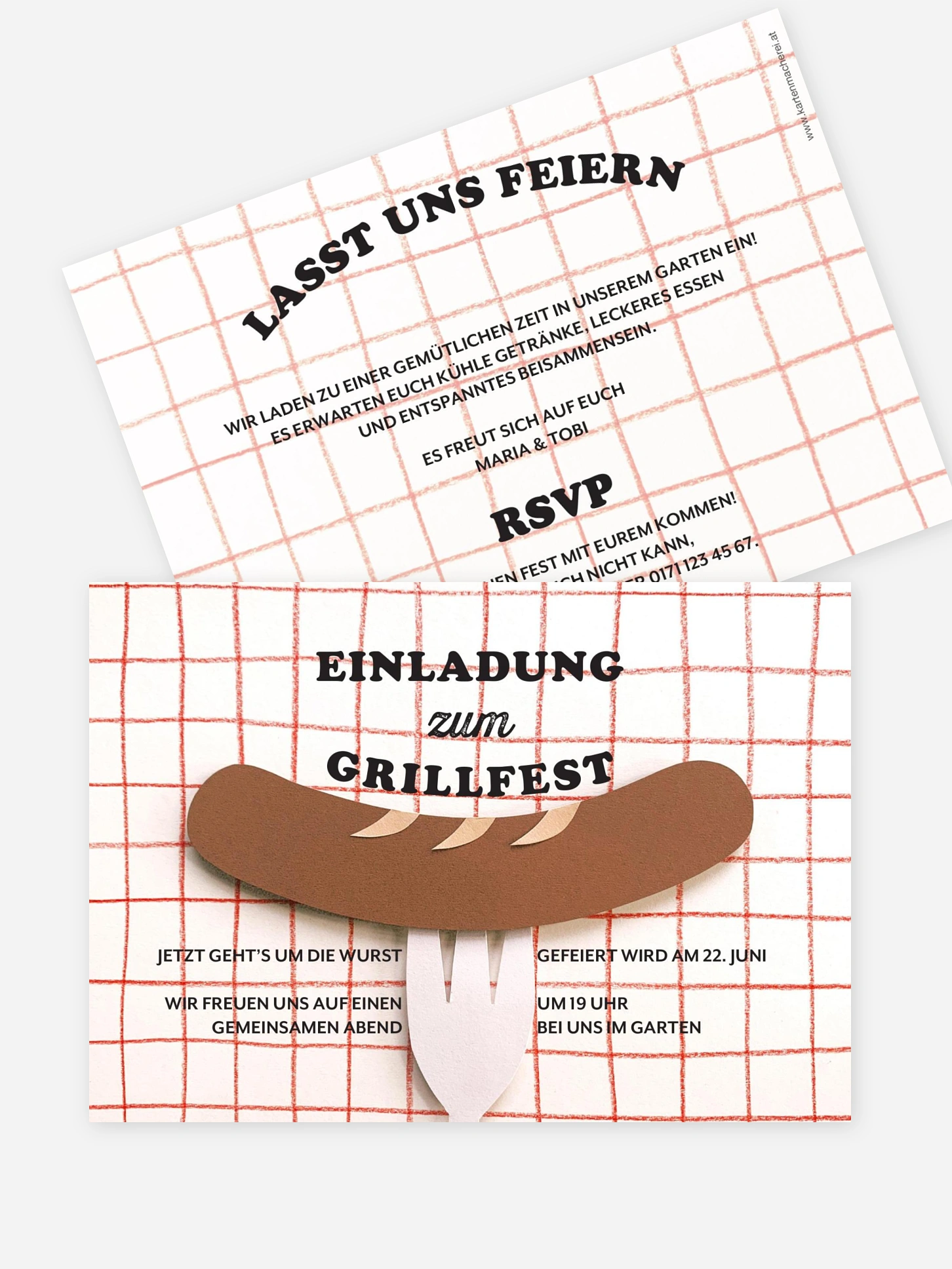 Partyeinladung Sommerfest