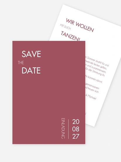 Partyeinladung Party Purist