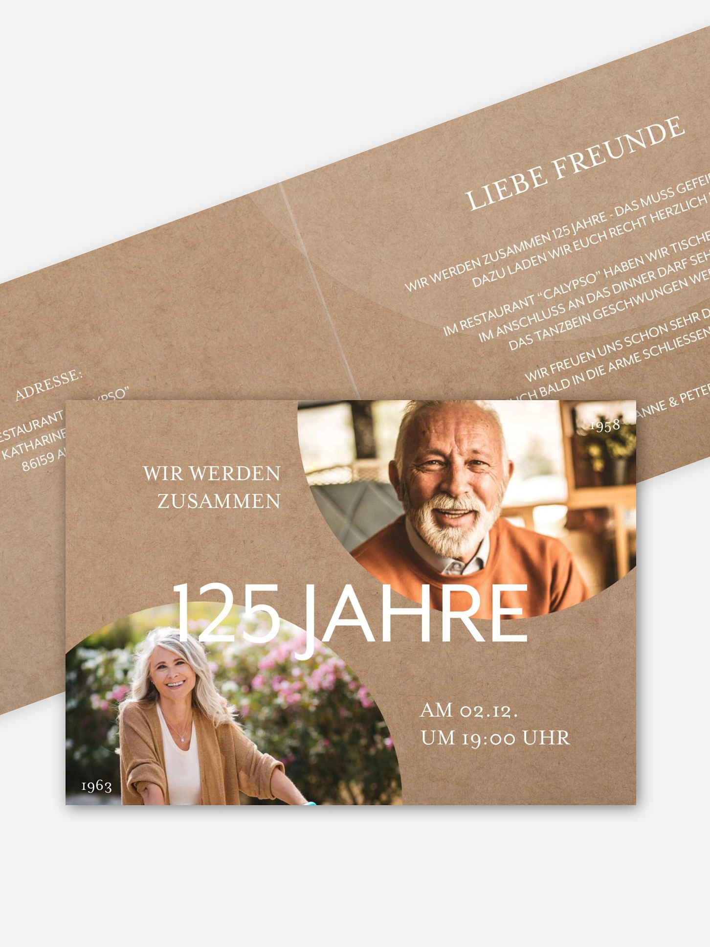 Geburtstagseinladung Zusammenspiel