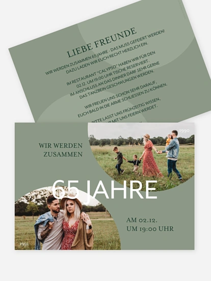 Geburtstagseinladung Zusammenspiel