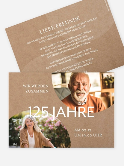 Geburtstagseinladung Zusammenspiel