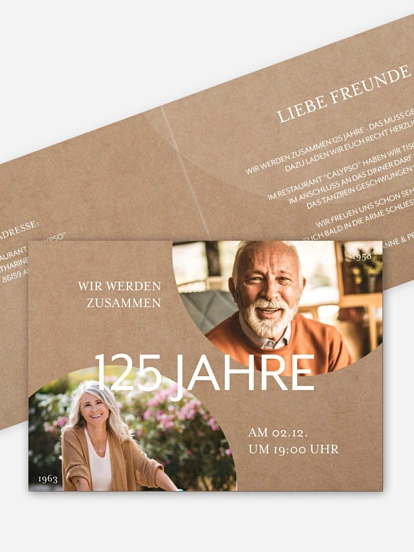 Geburtstagseinladung Zusammenspiel