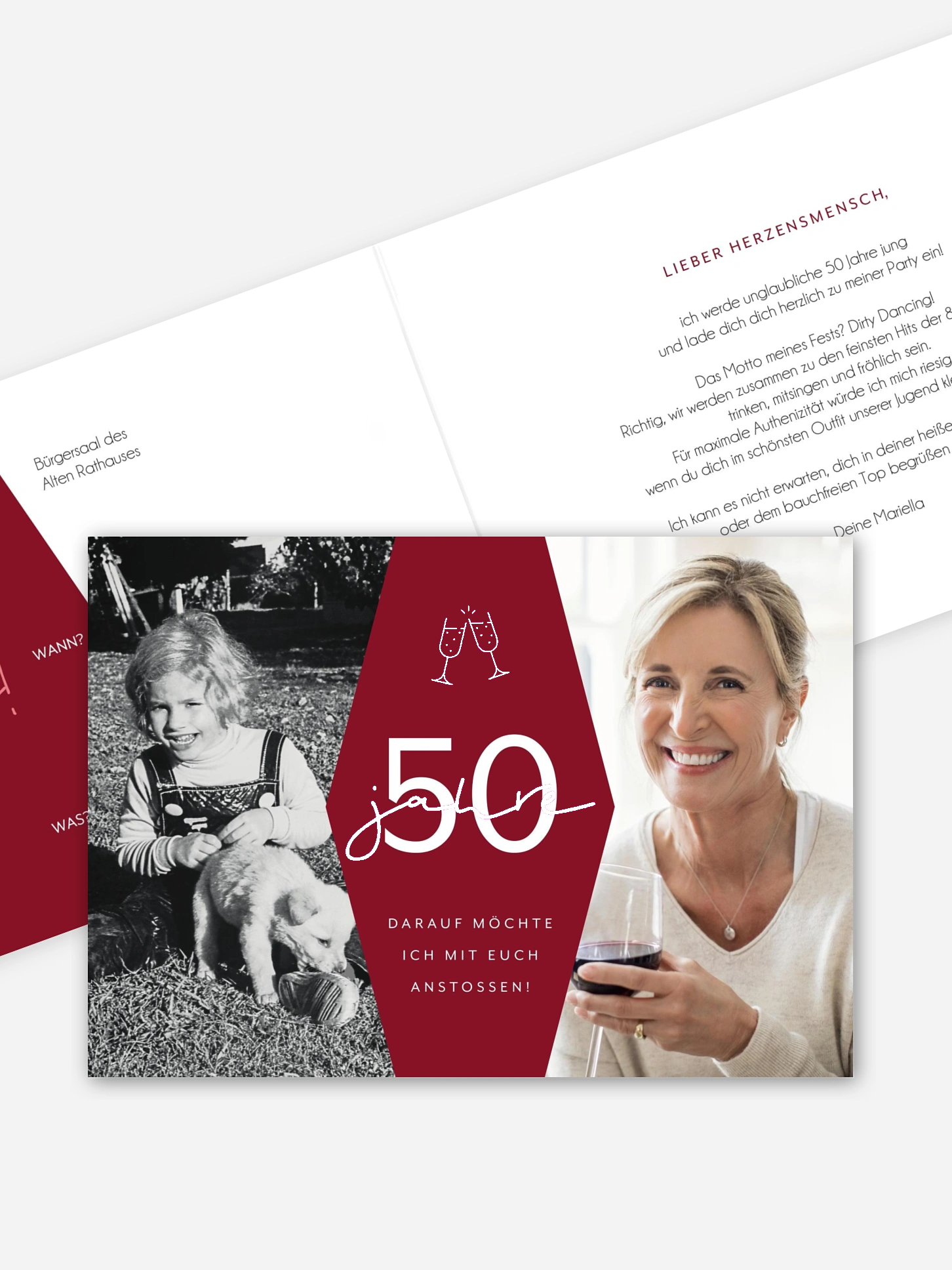 Einladung 50. Geburtstag Best Age