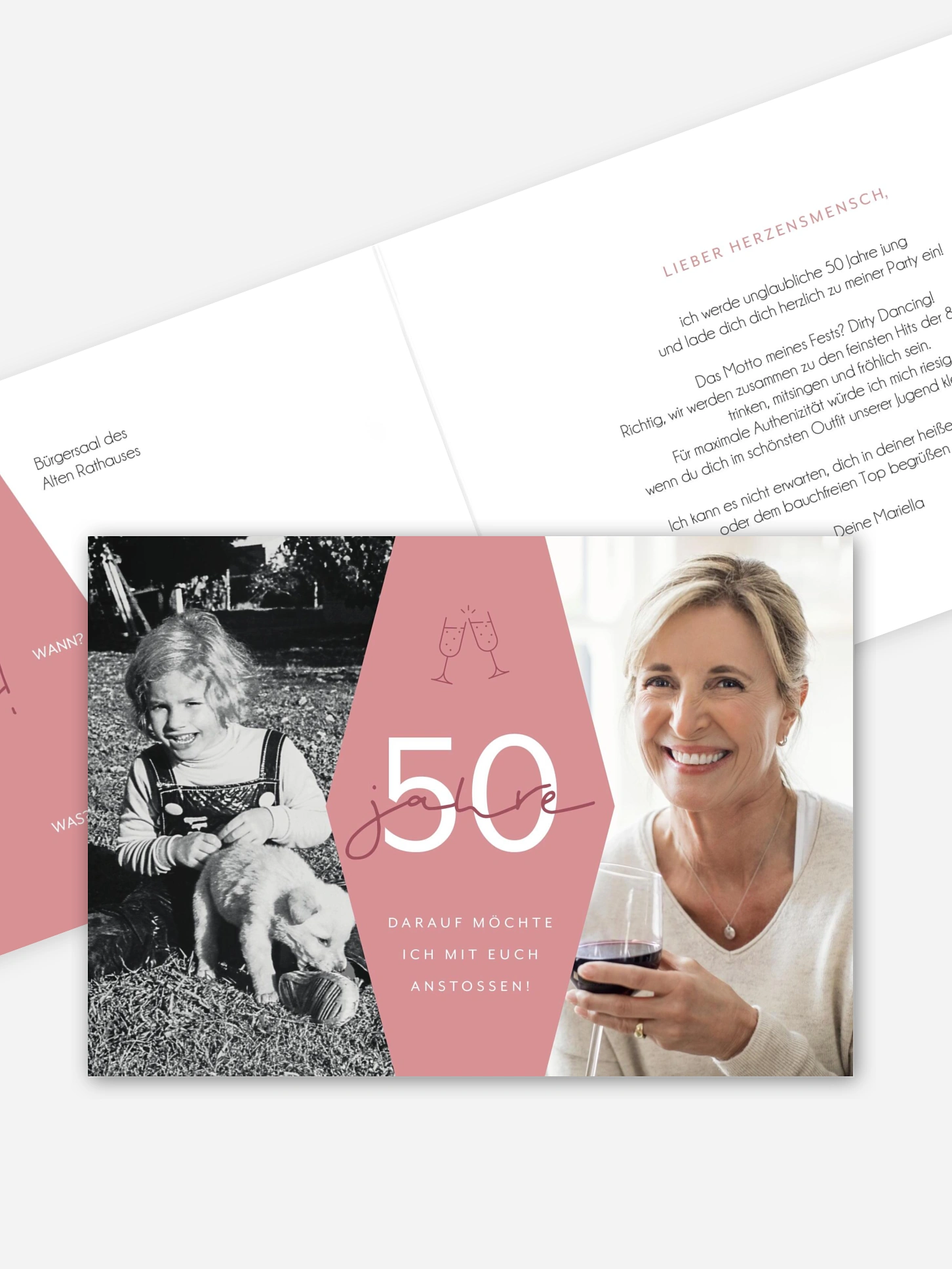 Einladung 50. Geburtstag Best Age
