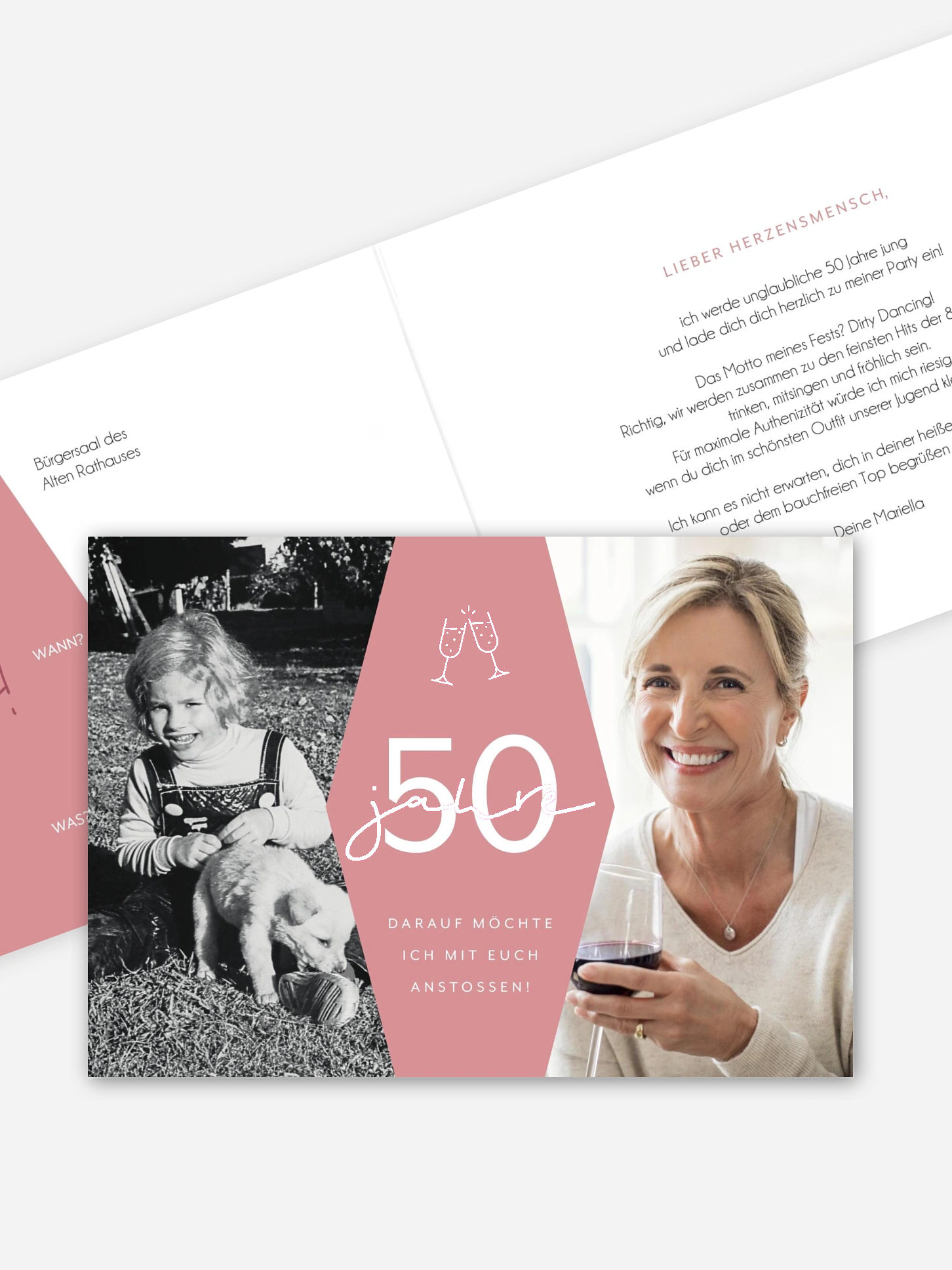 Einladung 50. Geburtstag Best Age
