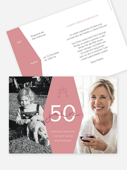 Einladung 50. Geburtstag Best Age