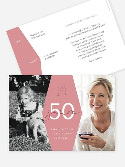 Einladung 50. Geburtstag Best Age
