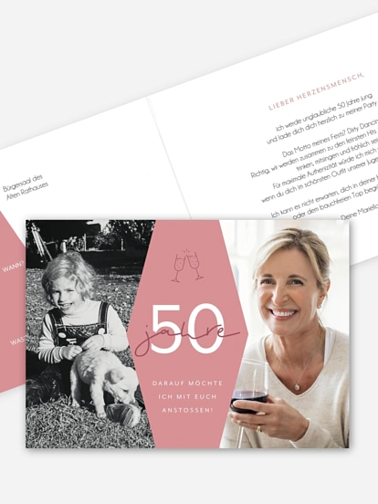 Einladung 50. Geburtstag Best Age