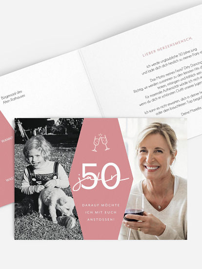 Einladung 50. Geburtstag Best Age