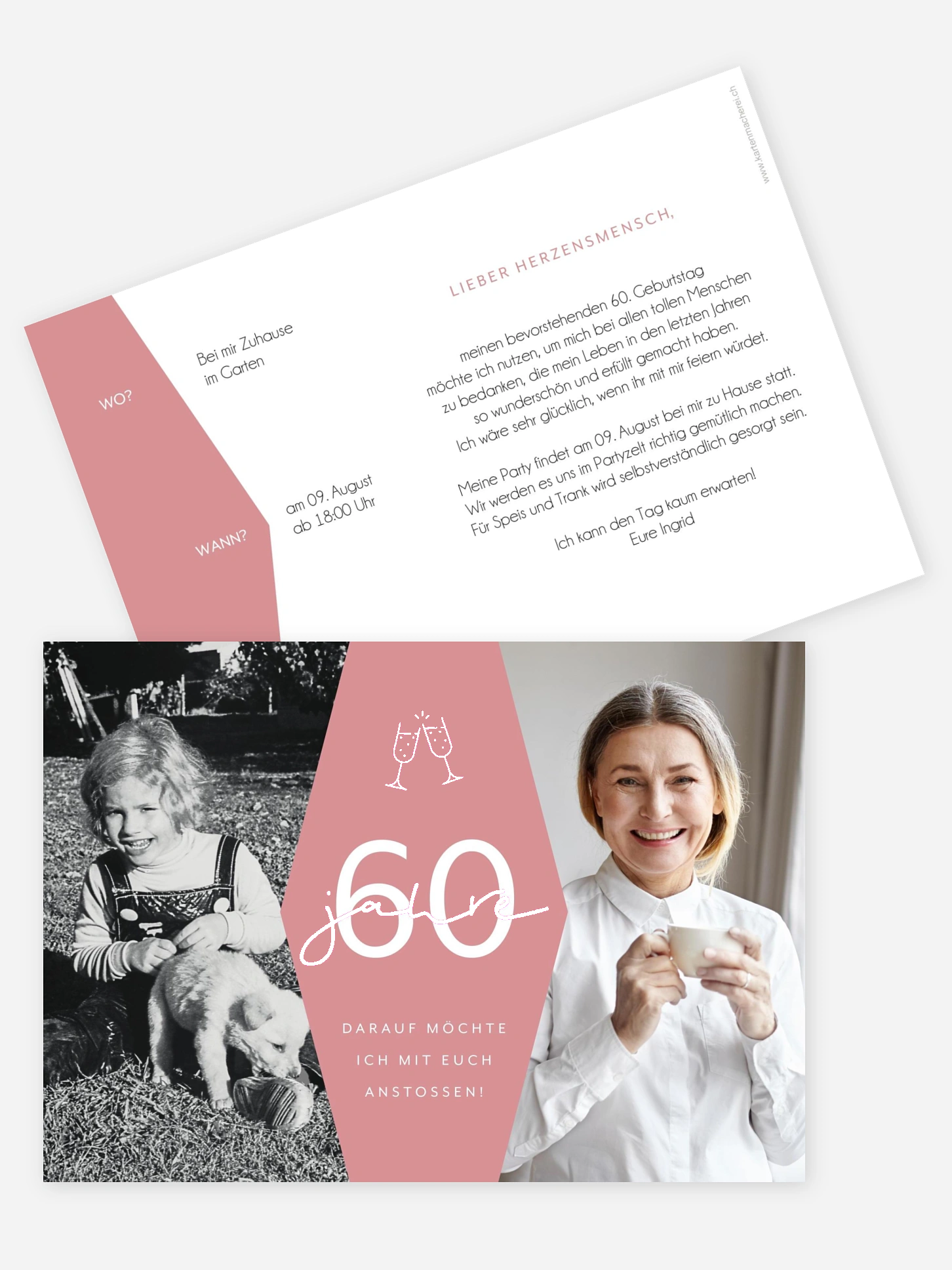 Einladung 60. Geburtstag Best Age