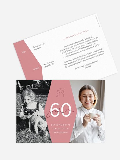 Einladung 60. Geburtstag Best Age