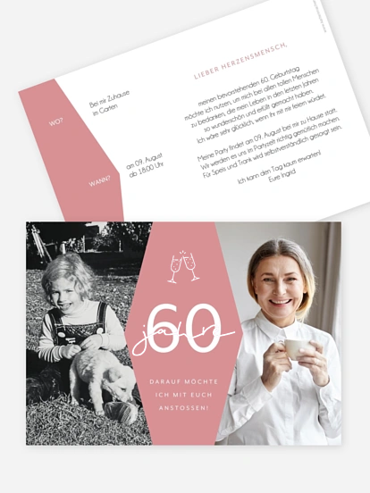Einladung 60. Geburtstag Best Age