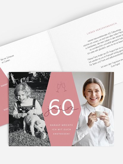 Einladung 60. Geburtstag Best Age