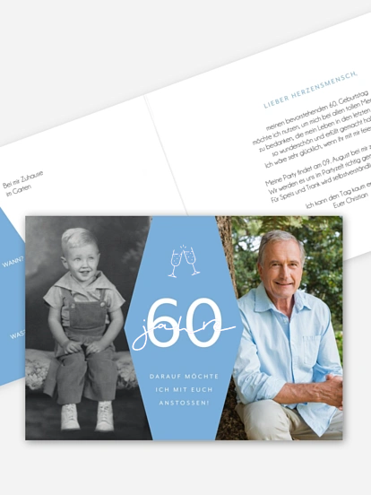 Einladung 60. Geburtstag Best Age