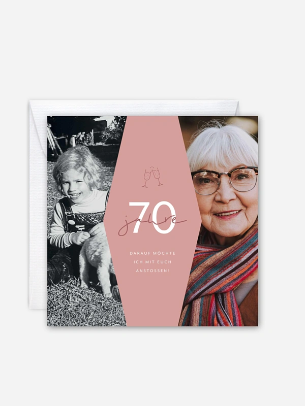 Einladung 70. Geburtstag Best Age