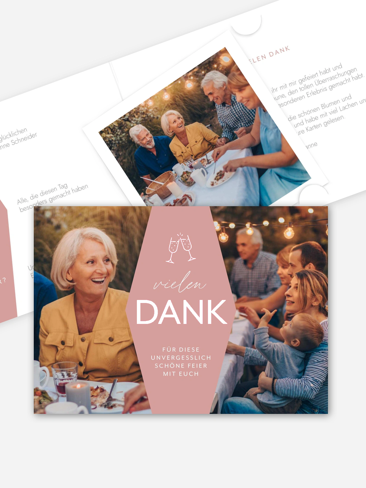 Dankeskarte Geburtstag Best Age