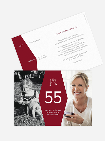 Geburtstagseinladung Best Age