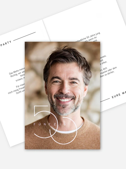 Einladung 50. Geburtstag Special Day
