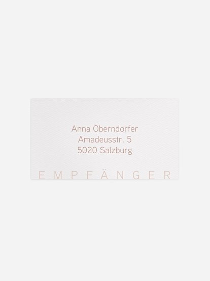 Empfängeraufkleber Geburtstag Brilliant Birthday