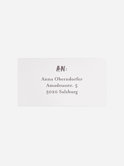 Empfängeraufkleber Geburtstag Wilde Feier