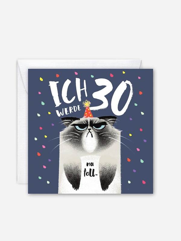 Einladung 30. Geburtstag Not Amused