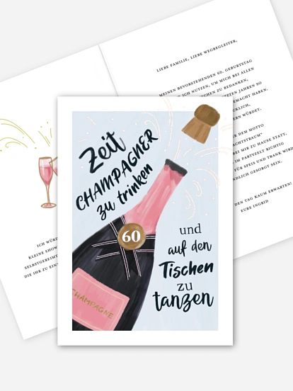 Champagner Feier Champagner Feier