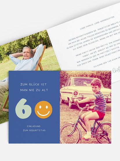 Einladung 60. Geburtstag Hippie Love