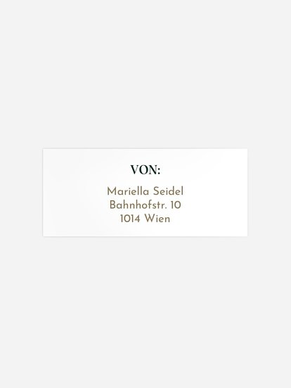 Absenderaufkleber Geburtstag Beschwipste Einladung