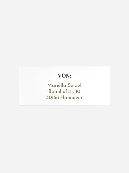 Absenderaufkleber Geburtstag Beschwipste Einladung