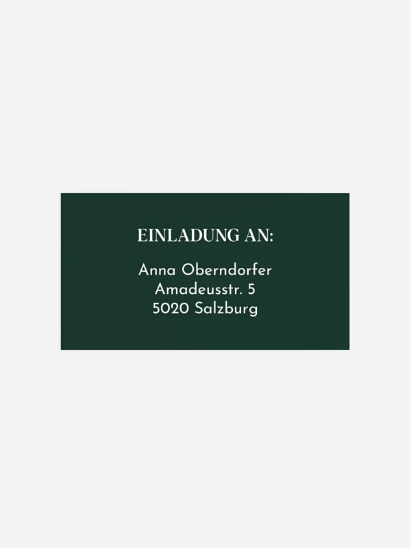 Beschwipste Einladung