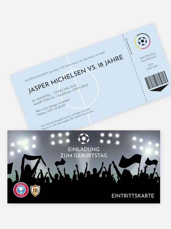 Fußballticket