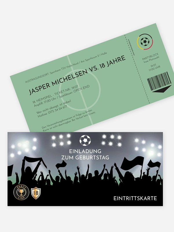 Fußballticket
