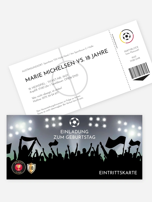Fußballticket