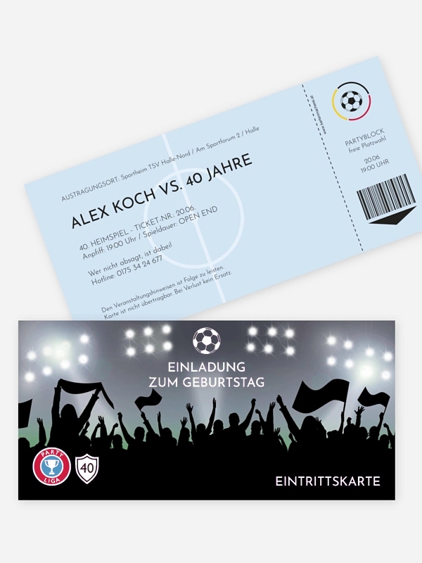 Fußballticket