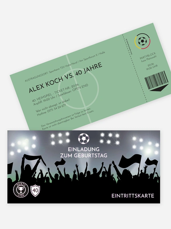 Fußballticket