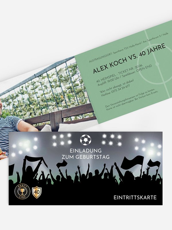 Fußballticket
