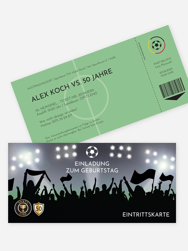 Fußballticket