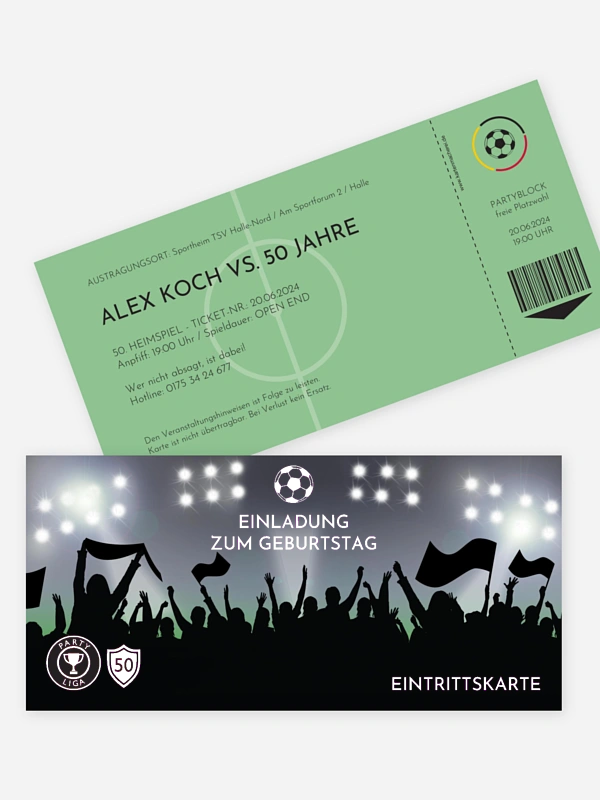 Fußballticket