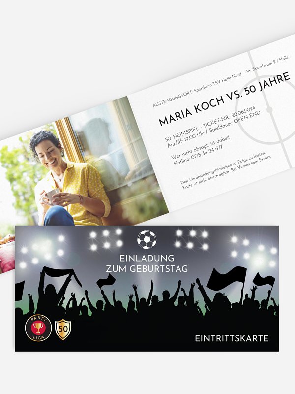 Fußballticket