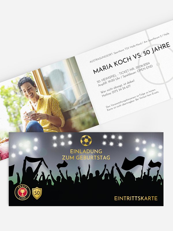 Fußballticket